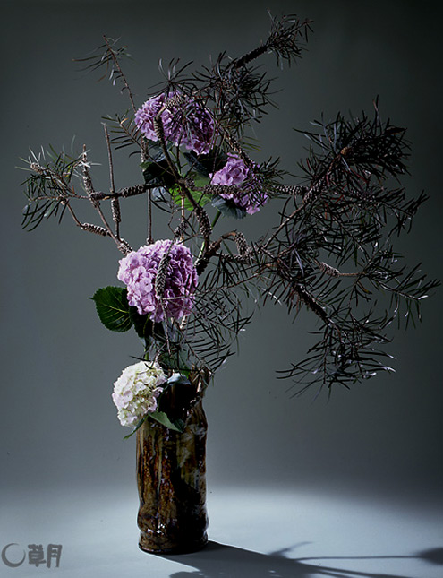 Japanese traditional floral arrangement