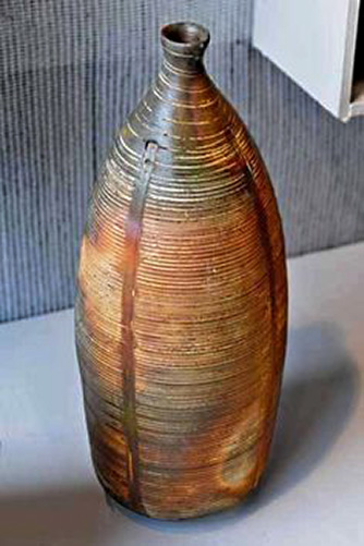 eric-astoul French ceramic bottle