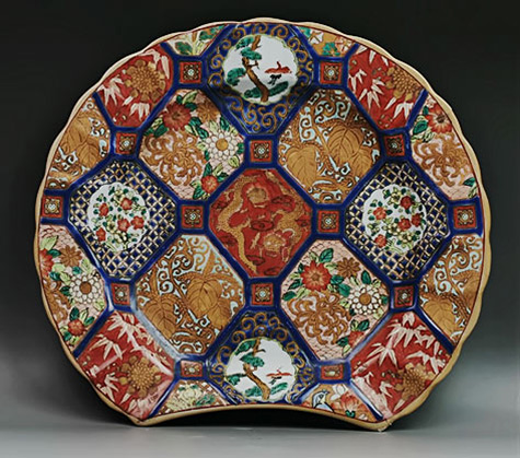Chinese Famille rose dish