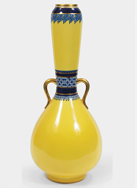 Monumental Minton vase