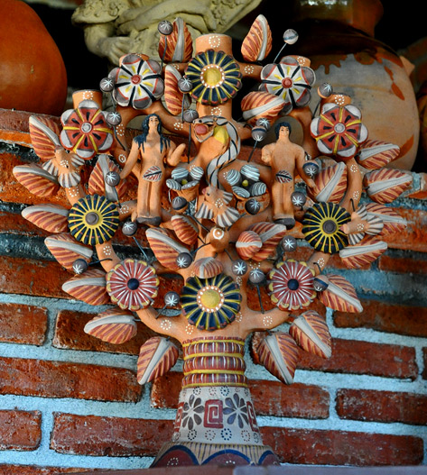 Tree-of-Life-Oaxaca pottery
