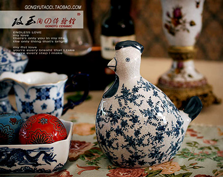 Nordic Porcelain Hen Gongyuta