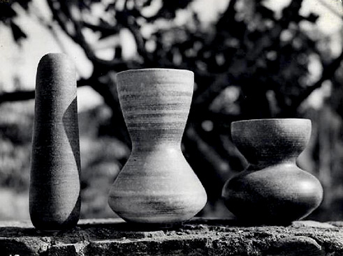 Spanish ceramic vases