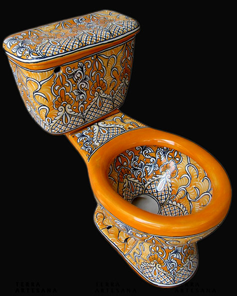 terra artesana-ceramic toilet Mexico