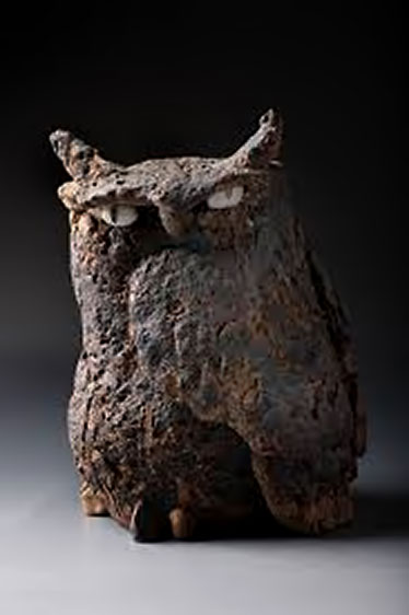 Zhou Guozhen Ceramic Owl