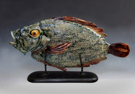 French-Palissy-ware-figure-of-a-St.Pierre-fish.-Thomas-Sergent.-French.-Circa-1870