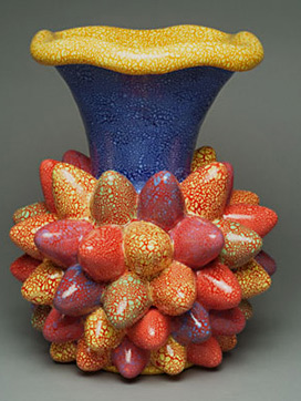 Inflated Tutti Frutti - Kate Malone art vase