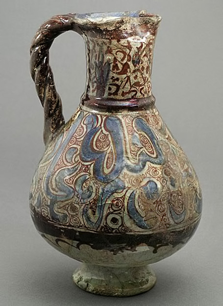 Ceramic Vessel-Collection at LACMA Syria--Period-late-12th-early-13th-century