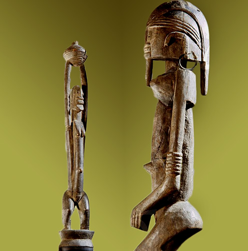 Dogon sculptures from Mali, Africa