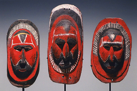 Abelam Yam Masks  - Dick Jemison's collection
