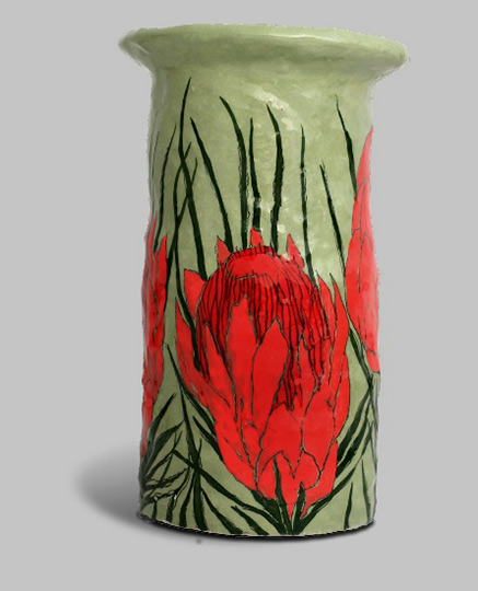 Gemma Orkin Protea Flower Pot