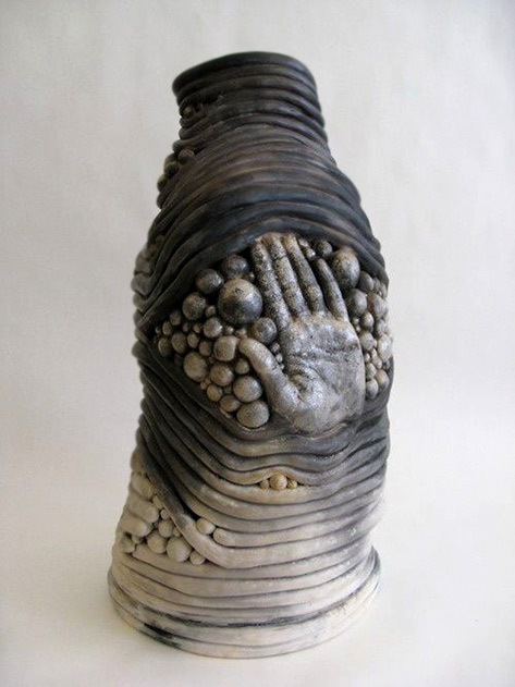 Hand Coil Pot- Claire Woolard-ClayWorks