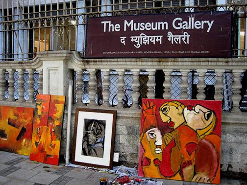 Mumbai street art India