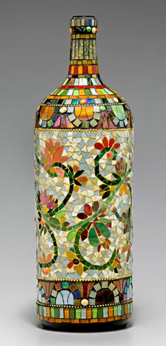 Nancy Keating art bottle