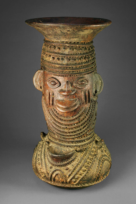 Osun-Shrine-Jar,-Early mid 20th-centuryYoruba Nigeria