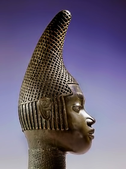  Idia head sculpture Benin