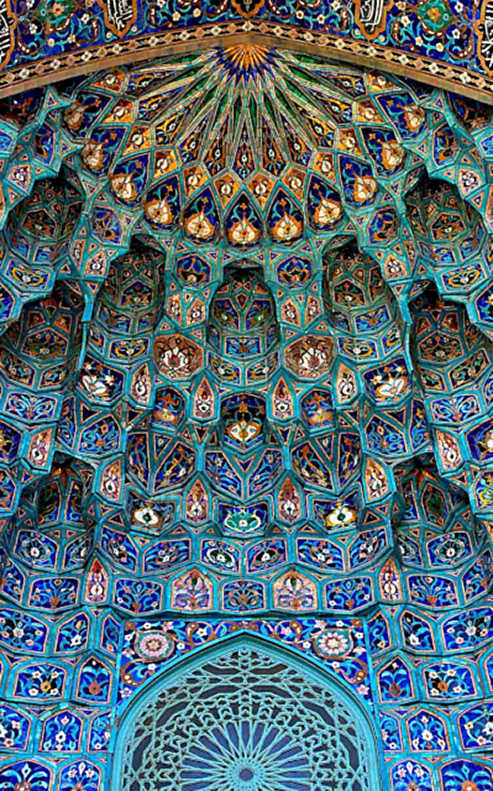 Magnificence of mosaics art