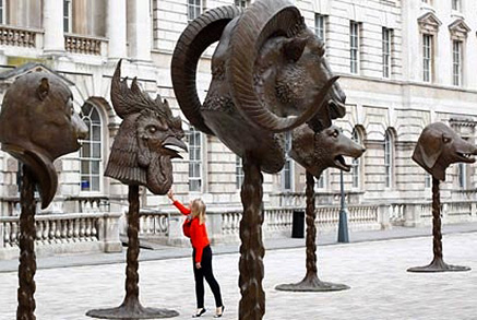 Ai Weiwei's street sculpture