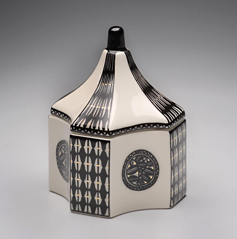 Ceramic box Graniton -Kubista