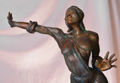 Sculpture - Joy-Unspeakable Cheryl Foster