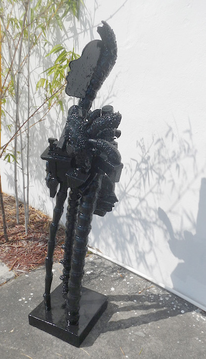 Robert McKnight,-(Dream-Keeper) sculpture