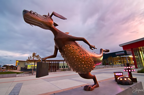 Alexander Bunyip is a character from the popular 1972 children's book, The Monster that Ate Canberra by author and illustrator, Michael Salmon