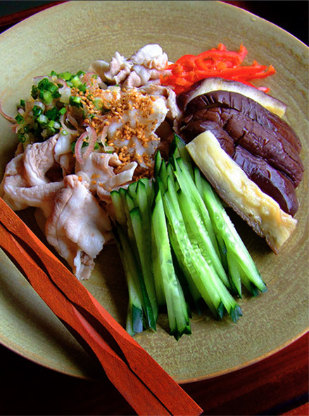 Japanese cuisine Cold shabu shabu---Miki Nagata