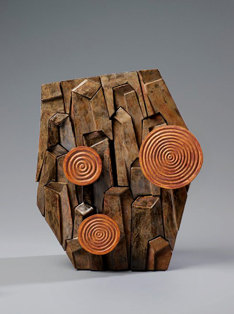 2012. Korea Fausto Salvi abstract puzzle sculpture