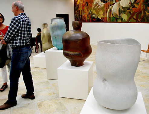 Opening Reception,-Chris Gustin -- Masterworks in Clay