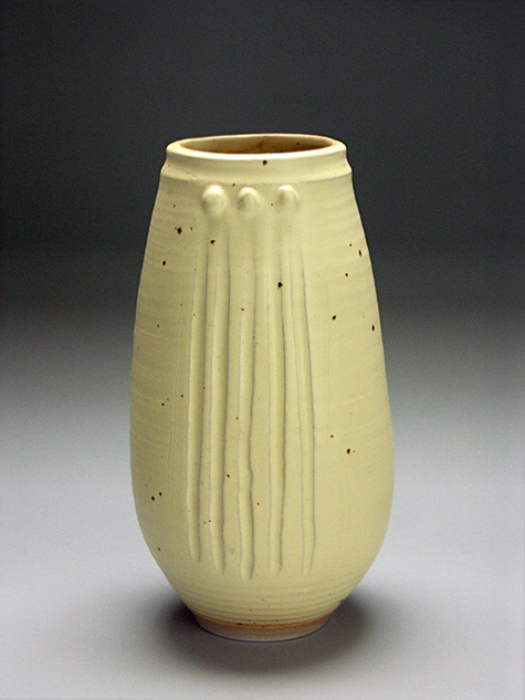 OttoHeino-Lemon-Yellow-Vase,-1992;-Gift-of-The-American-Ceramic-Society