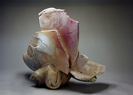 Paul Soldner ceramic sculpture AMOCA