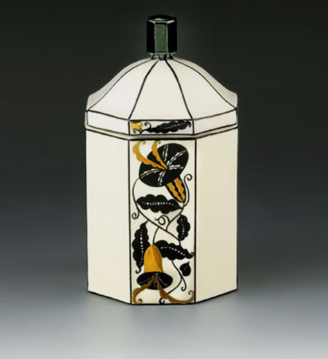 Box-with-Lid-by-Dagobert Peche - Gmundner Keramik,-1919