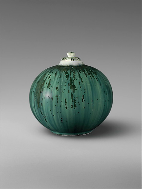 Covered Jar. Adelaide Alsop Robineau,-ca-1922.-Porcelain
