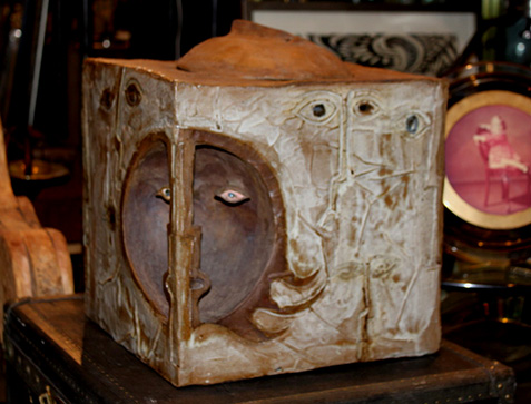 Giant Ceramic Surrealist Craft- box-MANTIQUES-MODERN