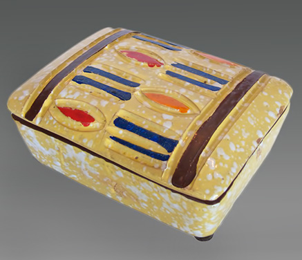 Italian-Ceramic-Box---orange-1stDibs