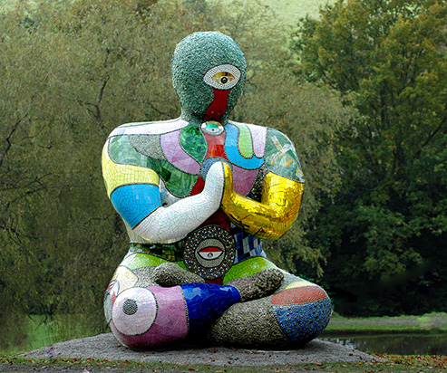 Niki De Saint-Phalle-Buddha David Boardman - flickr
