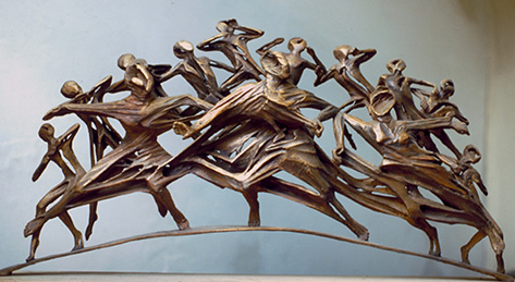 contemporary sculpture by Robert Cook-Harlem-1992