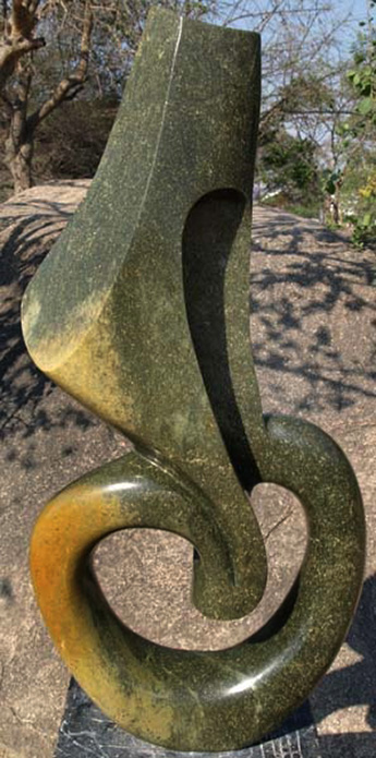 Stone-sculpture-by-Shona-artist-Tanyanyiwa-Nyandoro