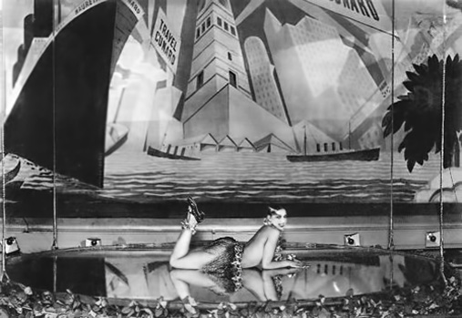 Folies Bergere,Paris with josephine Baker on stage