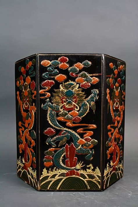 Large-Chinese-Lacquer-Brush-Pot