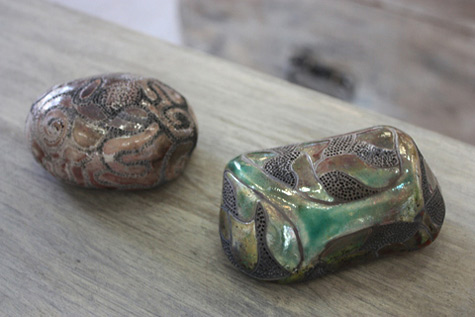 Clayhouse artist - Isabelle Vershuren ceramic vessels