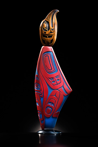 Native American Art - Preston Singletary --- Hawk Beak