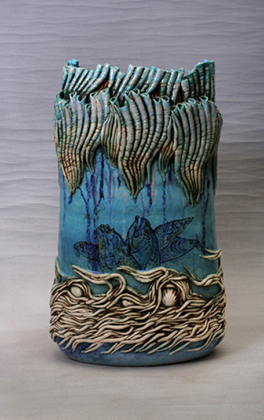 Contemporary-ceramics - Reşat Kozhahmetov--The Seabed Vessel 2012 