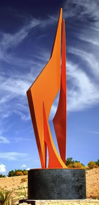 Abstract-Orange-1991_painted-steel_S01
