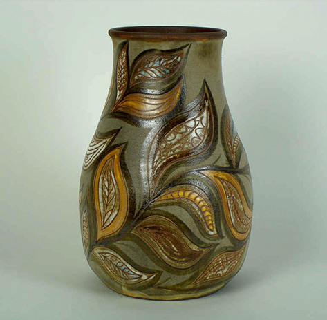 Glazed-stoneware-vase-by-Alexandre-KostandaPASCALE-DRIEUX-ANTIQUITES-circa1950