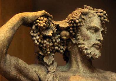 Bacchus Roman God of Wine Dionysus