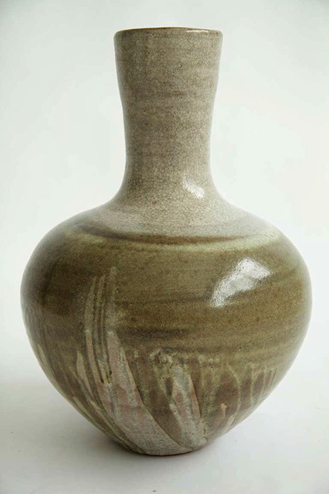 Blumenvase ~JOZY ART QUEEN~ H=35 cm ART GLASS by CRISTALICA Vase AG01398 