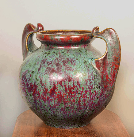 Rare Large Vase by Dalpayrat MOREUX RIVE GAUCHE1880-1900