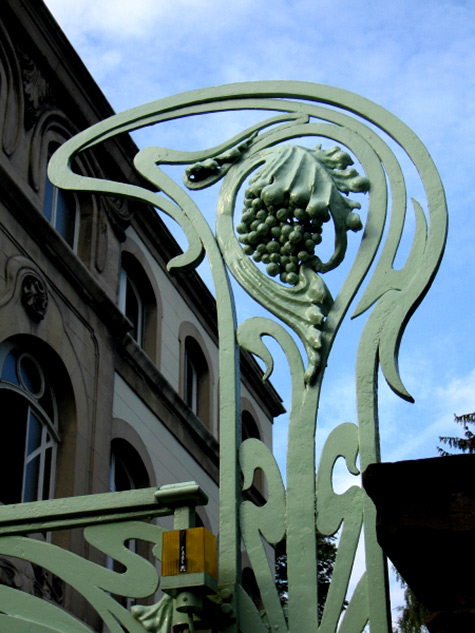 Raymond Dejong Art Nouveau gate