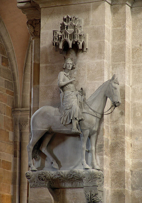 Tilman2007Bamberger_Dom-Bamberger_ReiterThe-Bamberg-Horseman-1237,-life-size-stone-equestrian-statue,-the-first-such-antiquity